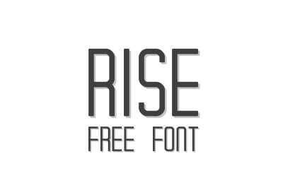 FREE Rise font