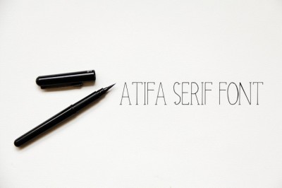 FREE Font: Atifa Serif