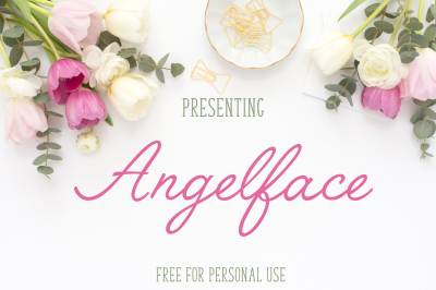 FREE Font: Angelface - Personal Use Only