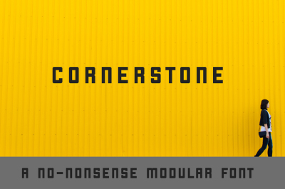 FREE Font: Cornerstone