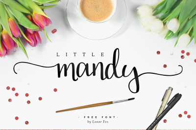 FREE Font: Little Mandy - Personal Use only