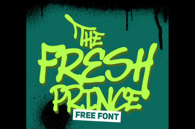 FREE Font: Fresh Prince - Personal Use only