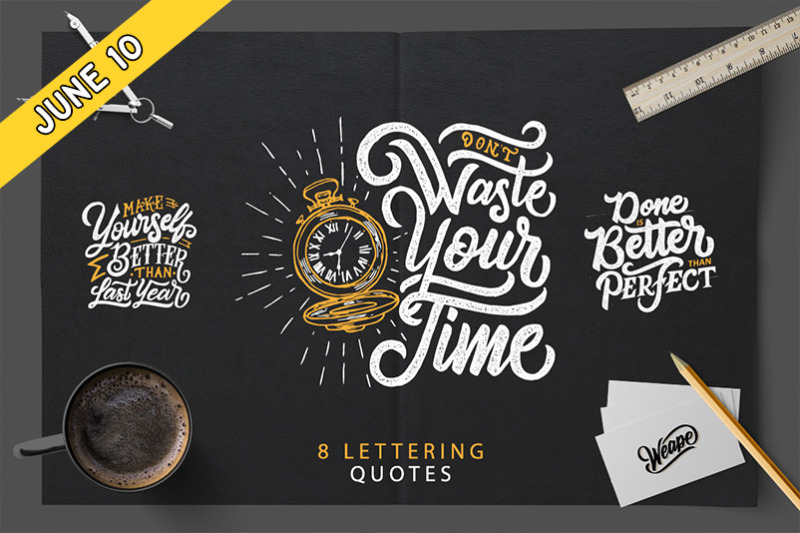 FREE Lettering Qoutes Cut Files By TheHungryJPEG ... FREE Lettering Qoute