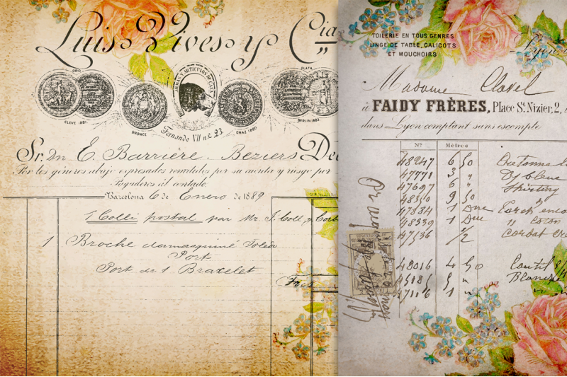 Free Vintage Rose French Papers By Thehungryjpeg Thehungryjpeg Com