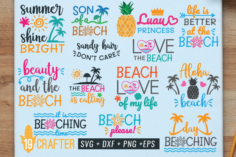 Download FREE Summer SVG Pack By TheHungryJPEG | TheHungryJPEG.com